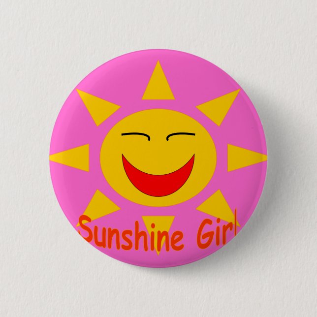 SunshineGal 2 Inch Round Button (Front)
