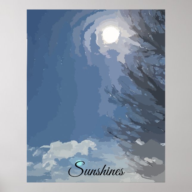 Sunshines Print, Value Poster Paper (Matte) (Front)