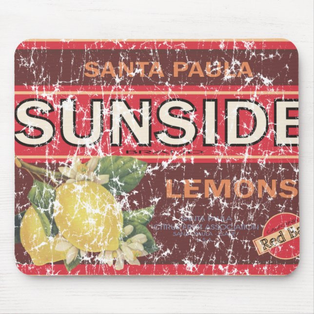 Sunside - distressed mouse pad (Front)