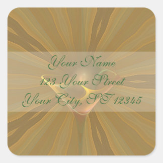 Suntini Faery Martini Art Square Sticker