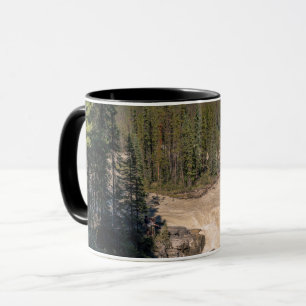 Sunwapta Falls, Canadian Waterfall Photography Mug