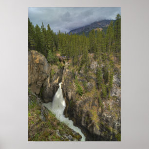 Sunwapta Falls Poster