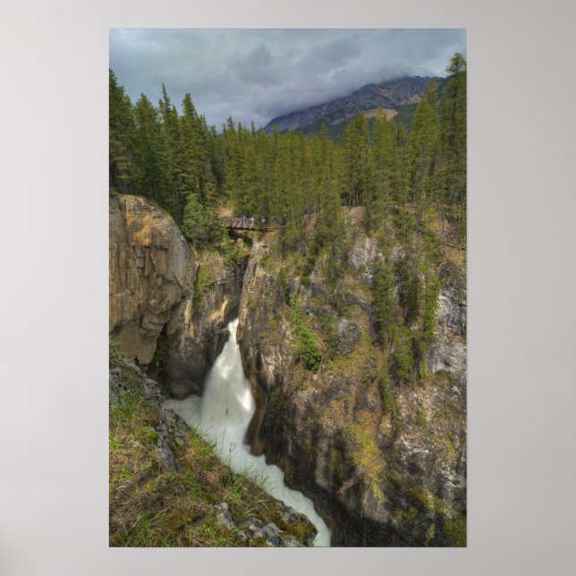 Sunwapta Falls Poster (Front)