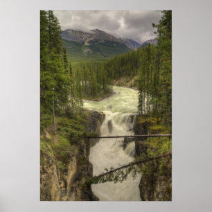 Sunwapta Falls Poster