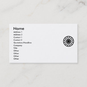 Sunwheel Business Card