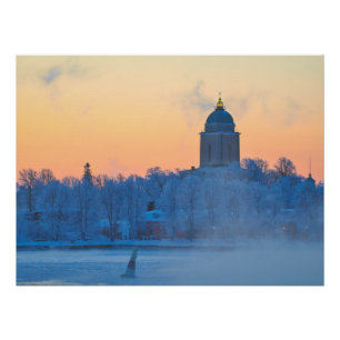 Suomenlinna lighthouse poster