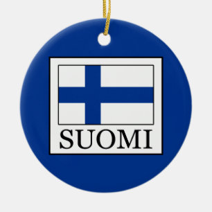Suomi Ceramic Ornament