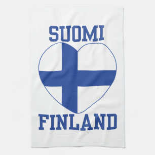 SUOMI FINLAND kitchen towels