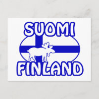 Suomi Finland postcard