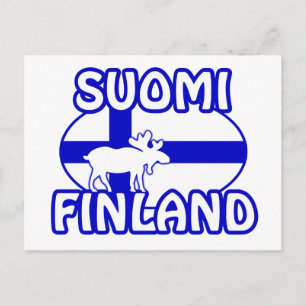 Suomi Finland postcard