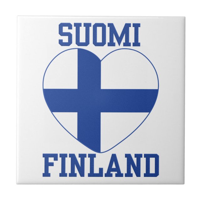 SUOMI FINLAND tile (Front)