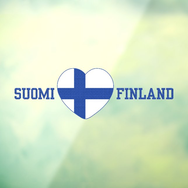 SUOMI FINLAND WINDOW CLING (Sheet 3)