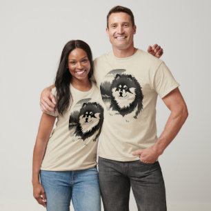 SUOMI- Finnish Lapphund -front art choose style T- T-Shirt