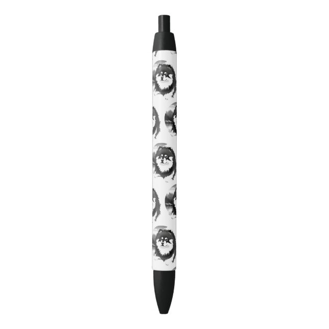 SUOMI- Finnish Lapphund  ink pens (Front Vertical)