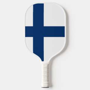 Suomi Flag Pickleball Paddle
