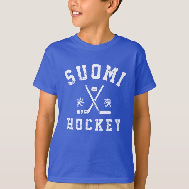 Suomi Ice Hockey  T-Shirt (Front)
