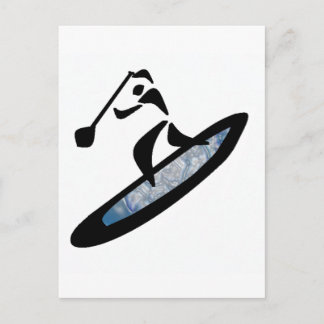 SUP ALL WAVES POSTCARD