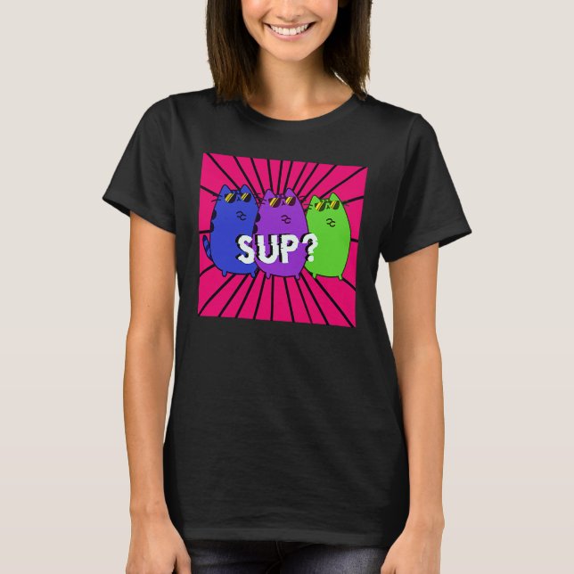 Sup cool cats T-Shirt (Front)