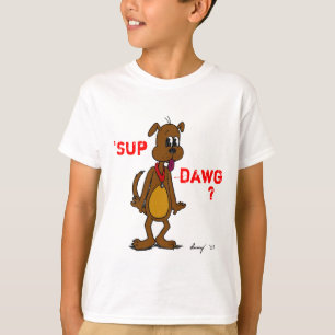 'SUP DAWG? Doggy Kids Basic T-Shirt