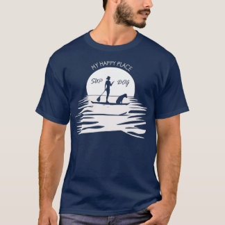 Sup Dog Funny Stand Up Paddle Boarding Dog T-Shirt