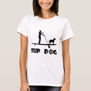 SUP Dog Standing T-Shirt