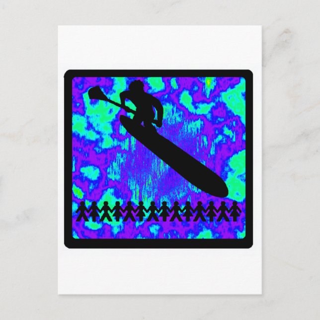 SUP FOR VIBES POSTCARD (Front)