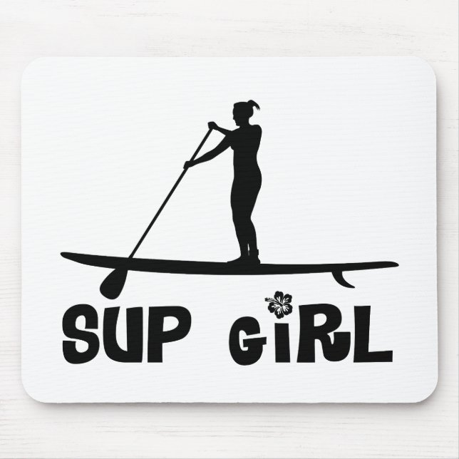 SUP Girl Mouse Pad (Front)