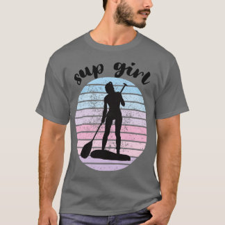 sup girl paddleboarding T-Shirt