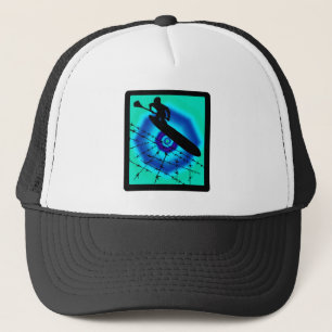 SUP LIME LIGHT TRUCKER HAT