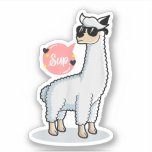 Sup No Drama Llama Animal Lover Awesome Funny Cute