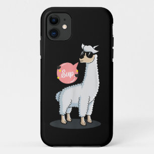 Sup No Drama Llama Animal Lover Awesome Funny Cute iPhone 11 Case