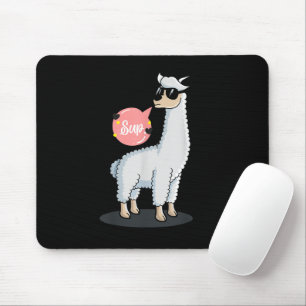 Sup No Drama Llama Animal Lover Awesome Funny Cute Mouse Pad
