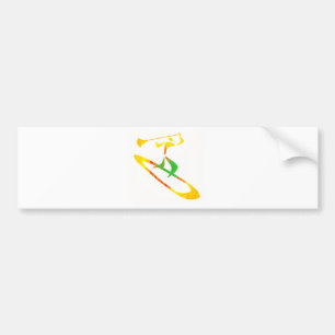SUP ON MALIBU BUMPER STICKER