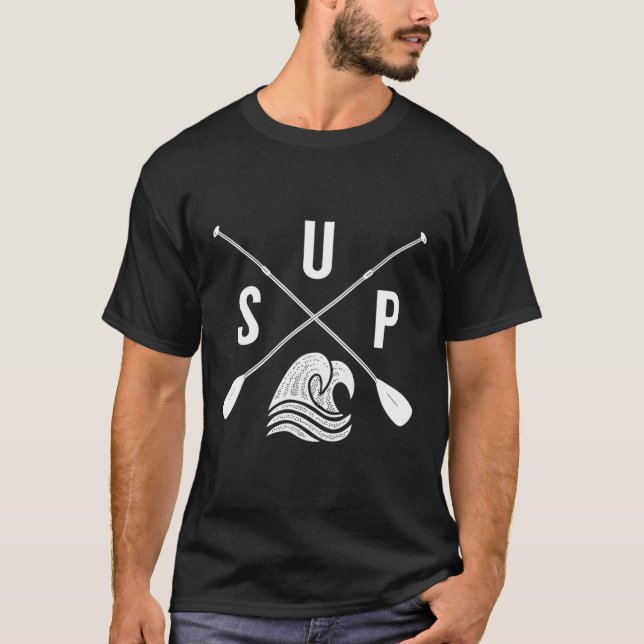 Sup Stand Up Paddle Board T-Shirt (Front)