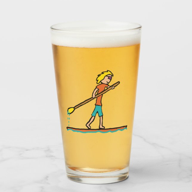 SUP Stand Up Paddleboard Glass (Front Filled)
