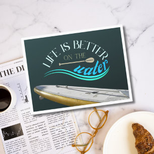 SUP stand up paddling vacation holiday Postcard