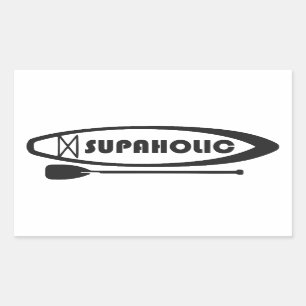 Supaholic Standup Paddleboarding Sticker