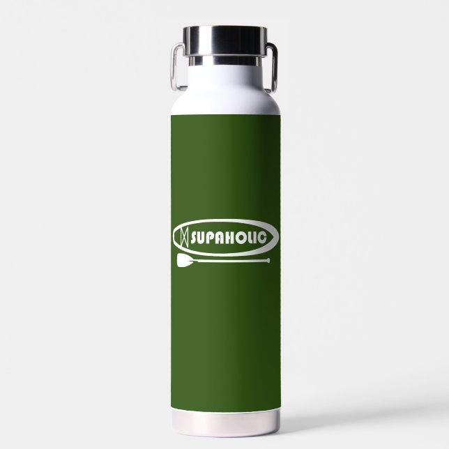 Supaholic Standup Paddleboarding Water Bottle (Front)