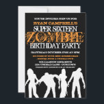 Super 16 Zombie Party Invitations<br><div class="desc">Have a super fun zombie party with these great invitations you personalize!</div>