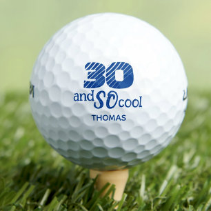 Super 30e anniversaire balles de golf 30 ans fête