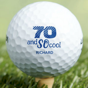 Super 70e anniversaire balles de golf 70 ans fête
