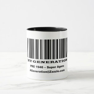 Super Agers BAR CODE Mug