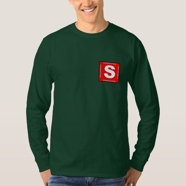 Super Agers Generation Men's Long Sleeve T-Shirt (Front)