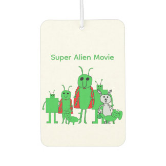 Super Alien Movie Full Character Car Air Freshener