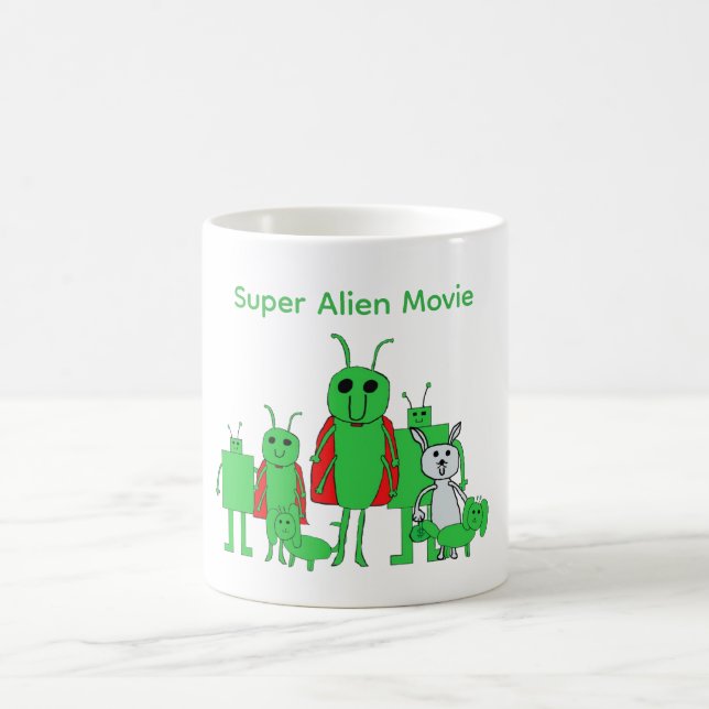 Super Alien Movie Full Character Coffee Mug (Centre)