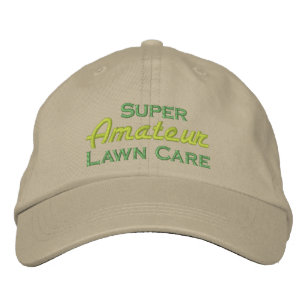 Lawn Care & Landscaping Custom Business Logo Hat, Zazzle