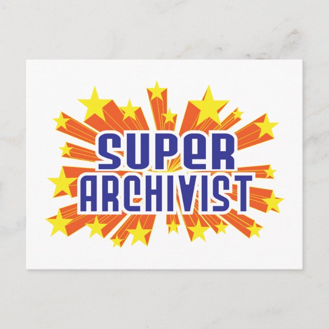 Super Archivist Postcard (Front)