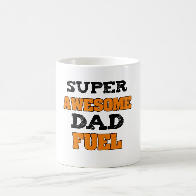 Super Awesome Dad Fuel Novelty Mug (Center)