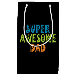 Super Awesome Papa Fête des pères Sac cadeau
