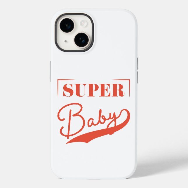 Super Baby Case-Mate iPhone Case (Back)